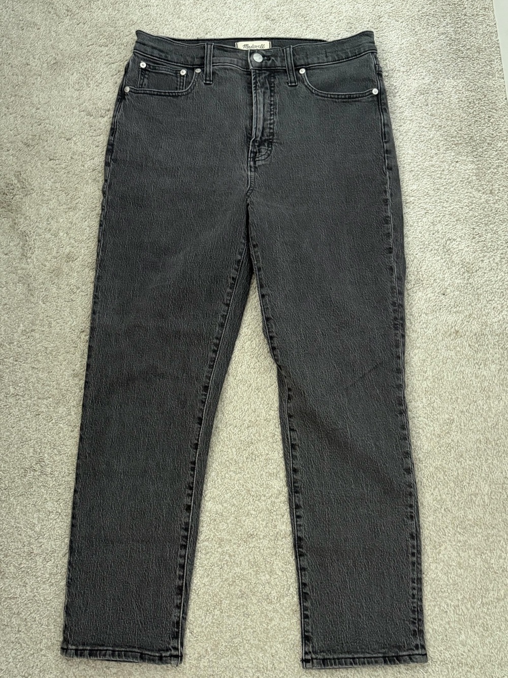 Madewell High-Rise Perfect Vintage Black Jeans